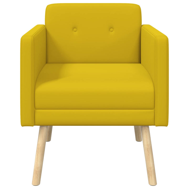 Accentstol Gul Velour