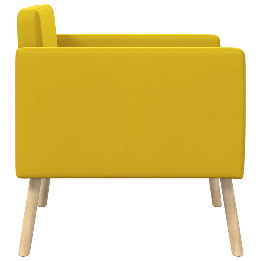 Accentstol Gul Velour