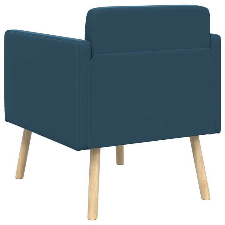 Accentstol Blå Velour