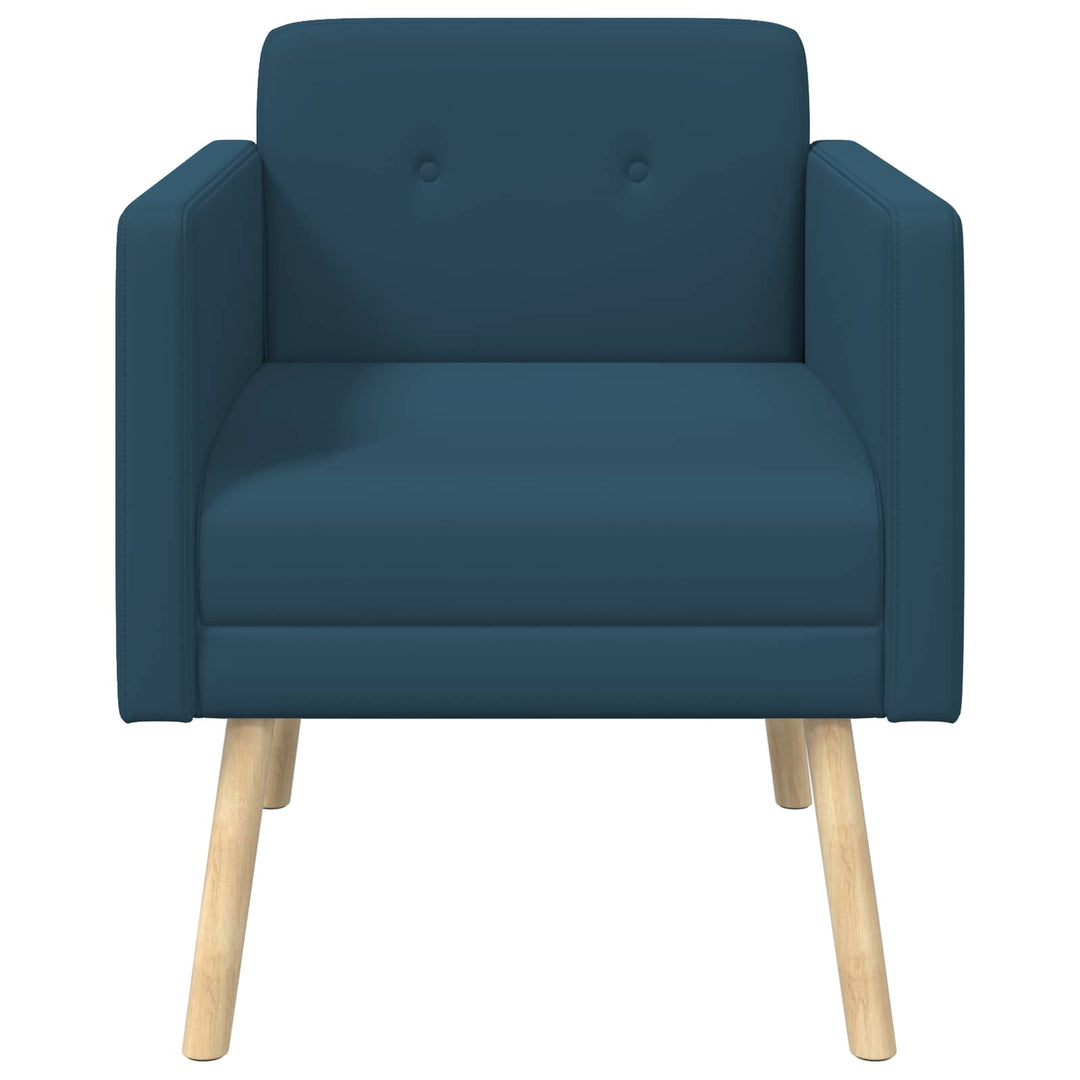 Accentstol Blå Velour