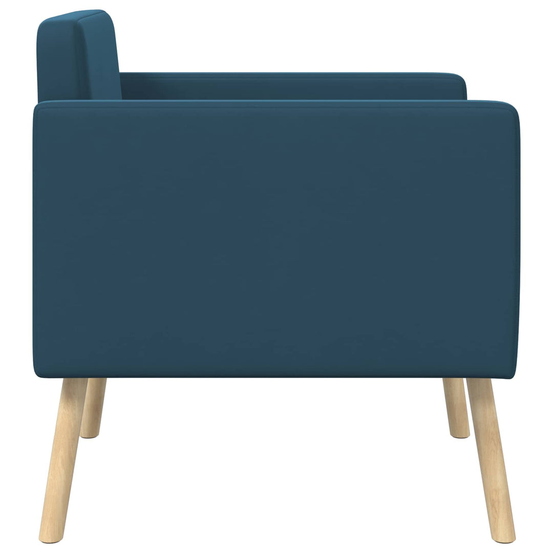 Accentstol Blå Velour
