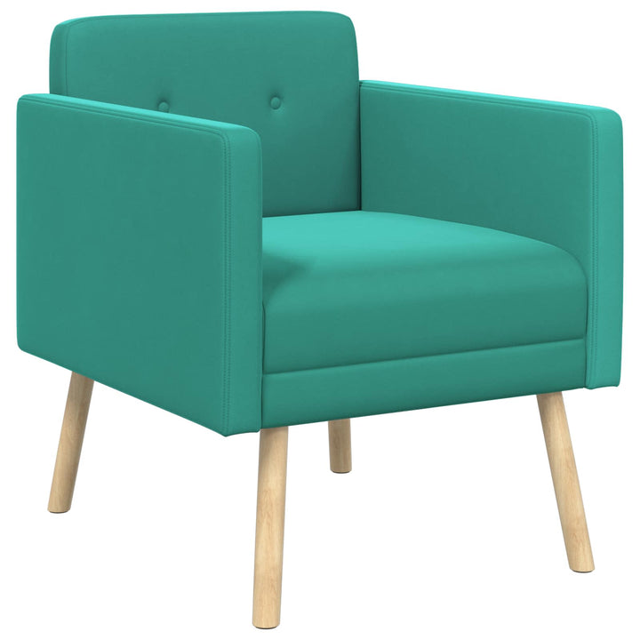 Accentstol Turkis Velour