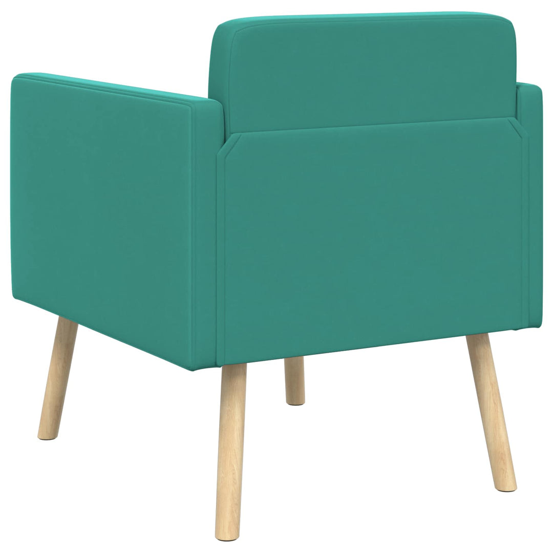 Accentstol Turkis Velour