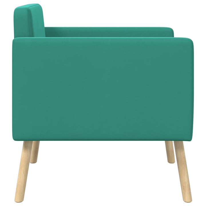 Accentstol Turkis Velour
