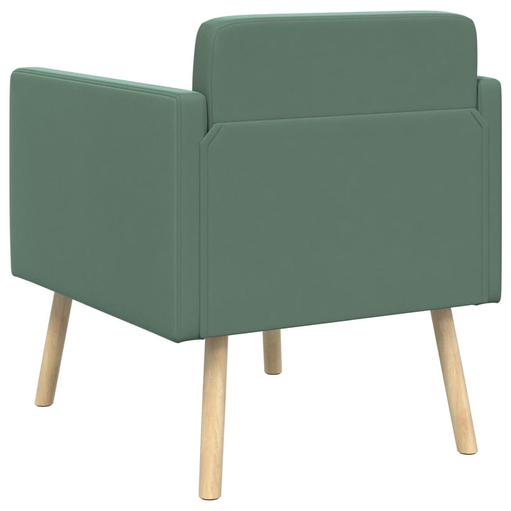 Accentstol Havgrøn Velour