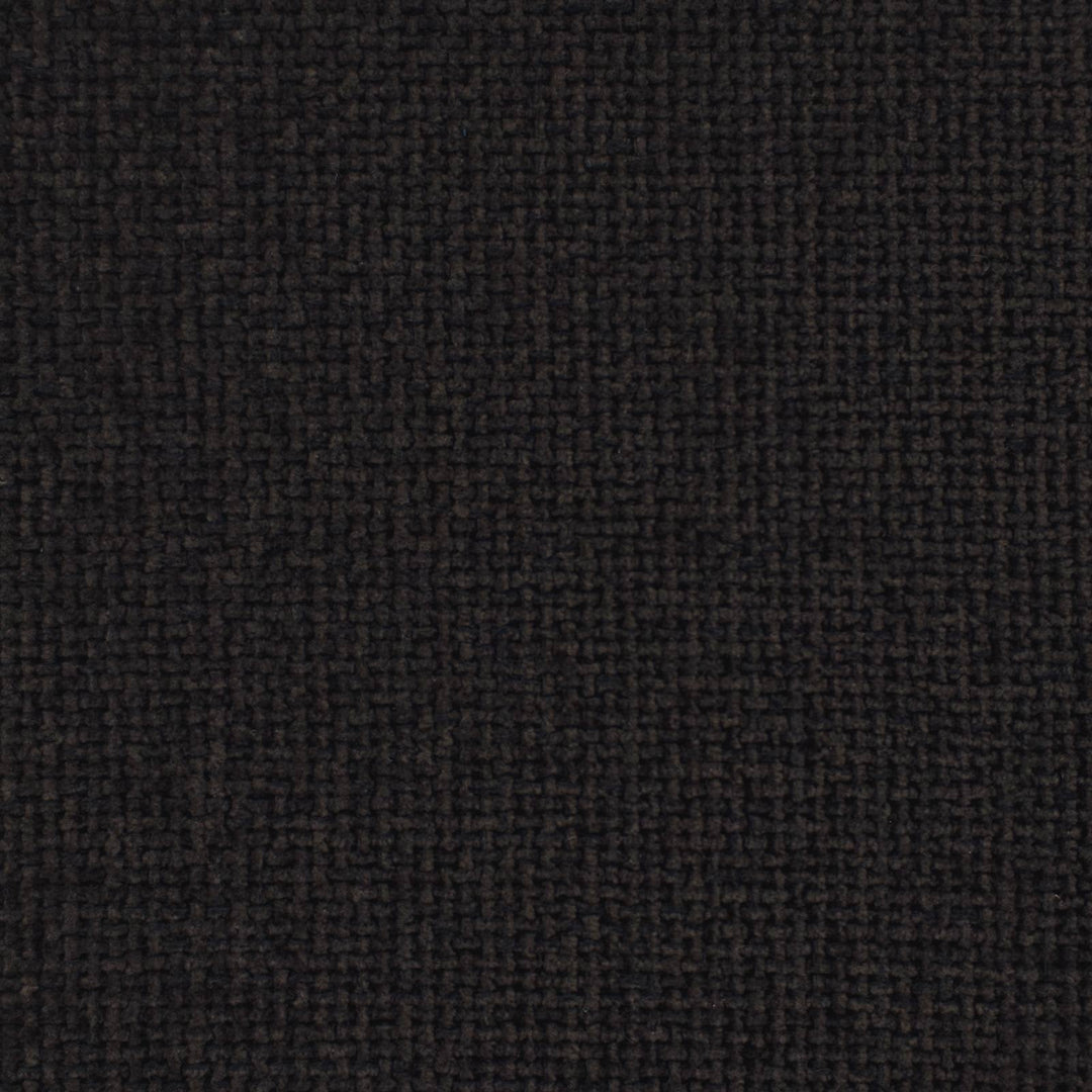 Accentstol Sort Chenille Stof
