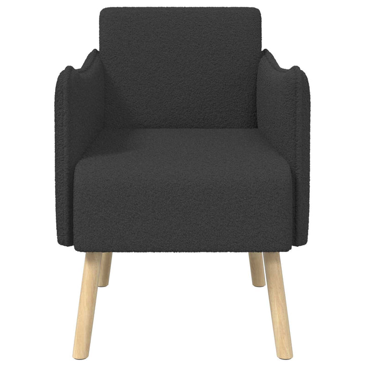 Accentstol Mørkegrå Bouclé