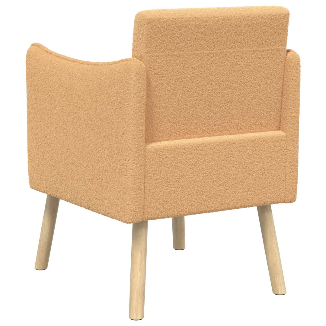 Accentstol Beige Bouclé