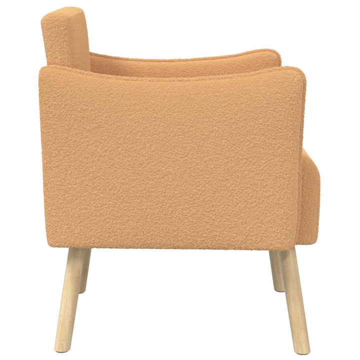 Accentstol Beige Bouclé