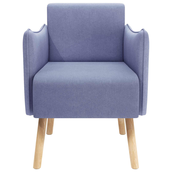 Accentstol Jeans blå Stof