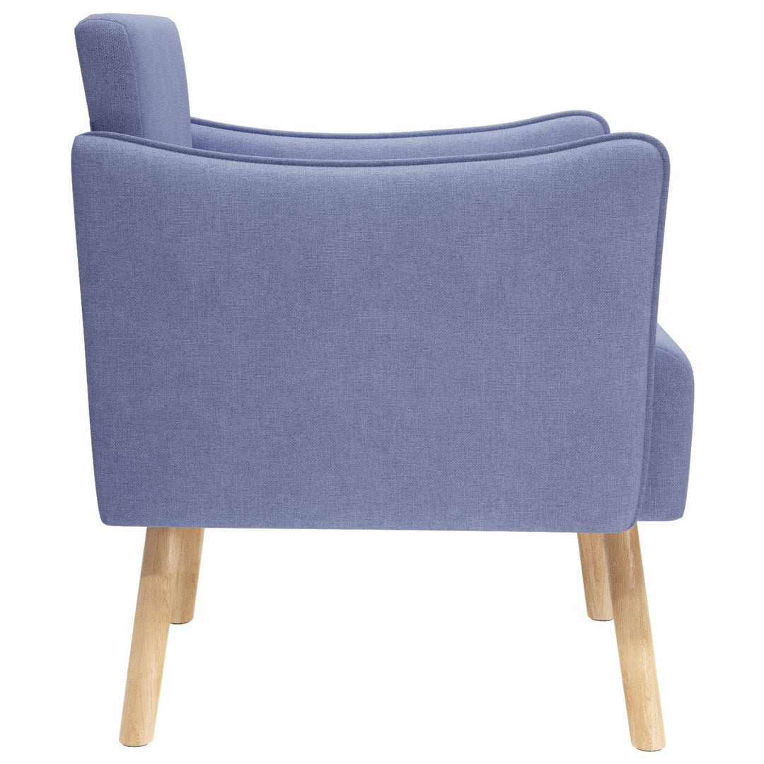 Accentstol Jeans blå Stof