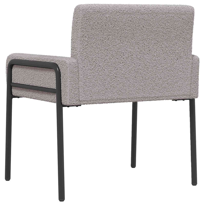 Accentstol Lysegrå Bouclé
