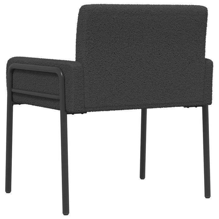 Accentstol Mørkegrå Bouclé