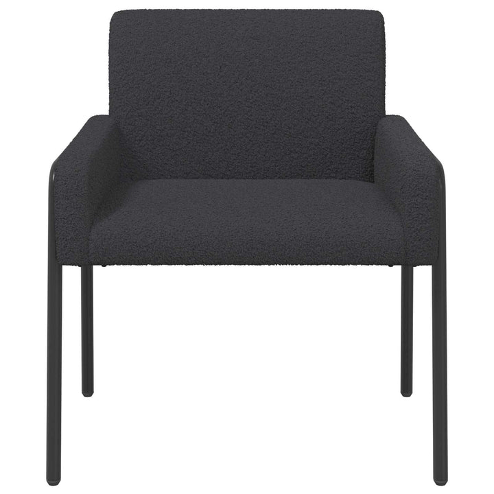 Accentstol Mørkegrå Bouclé