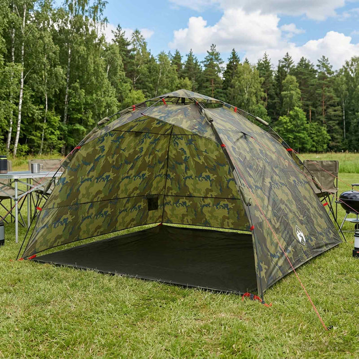 Fisketelt Hurtig Udgivelse 4 personer Lette camouflage