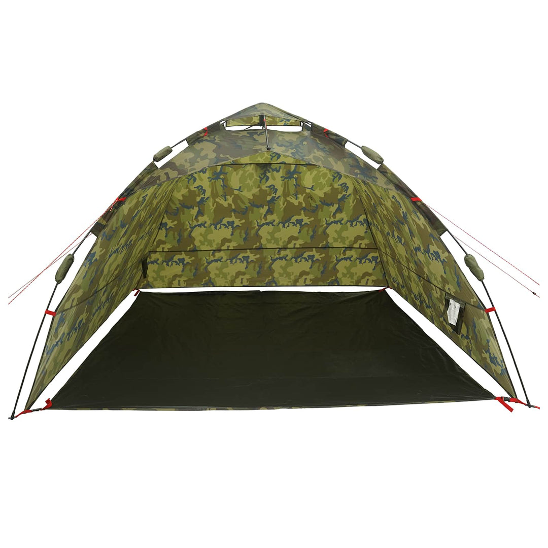 Fisketelt Hurtig Udgivelse 4 personer Lette camouflage