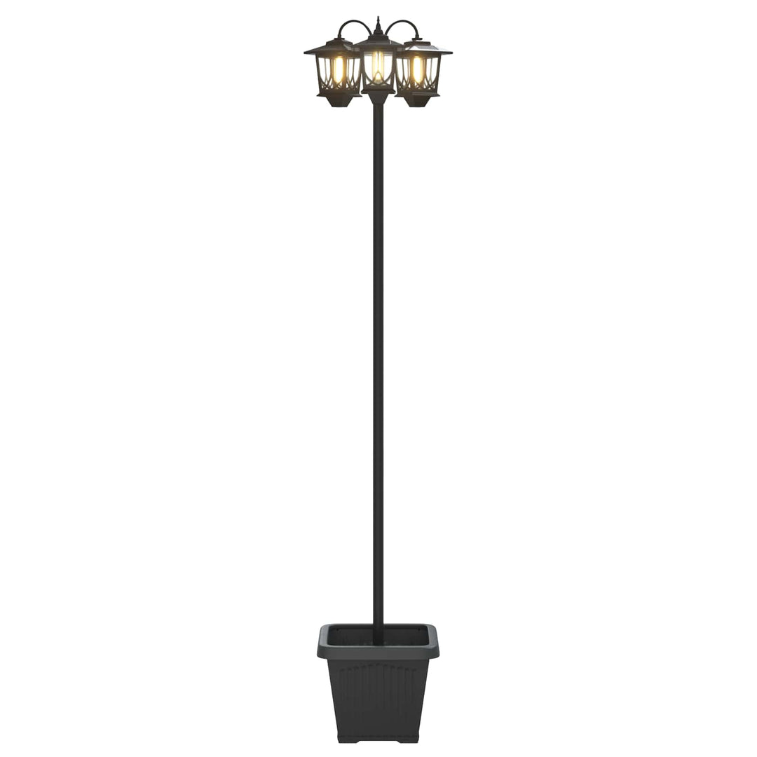 Udesolarlampe with LED Bulb Sort