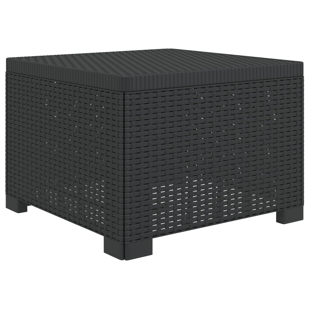 4-personers have-sofa i rattan-look PP Antracit