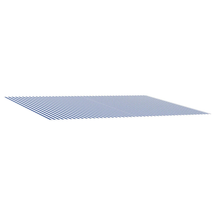 Reservedug til markise Blå og Hvid 400 × 300 cm Polyester