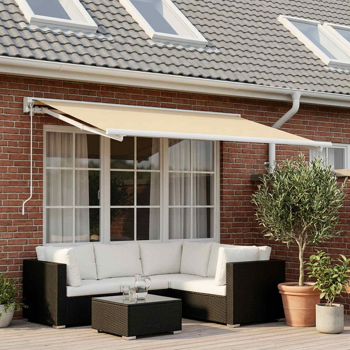 Reservedug til markise Cremefarvet 350 x 250 cm Polyester