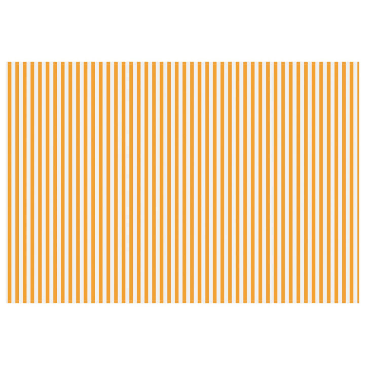 Reservedug til markise Gul og Hvid 600 × 300 cm Polyester
