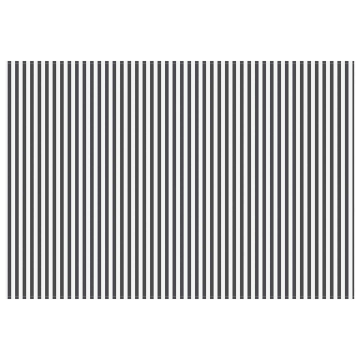Reservedug til markise Anthracit og hvid 400 × 300 cm Polyester