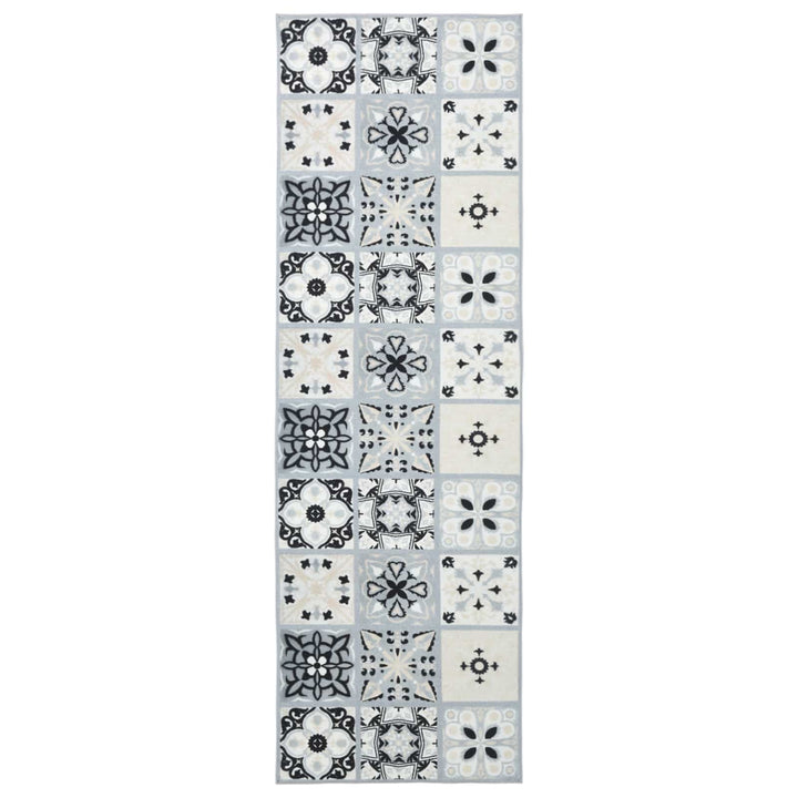 Tæppe Runner ORIZ 1150 gsm Grå og sort