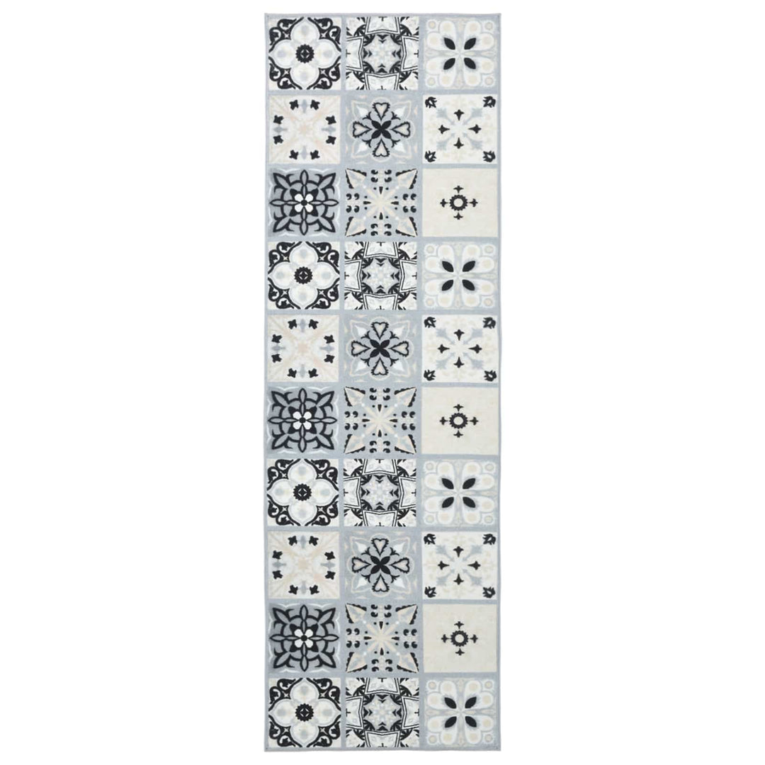 Tæppe Runner ORIZ 1150 gsm Grå og sort