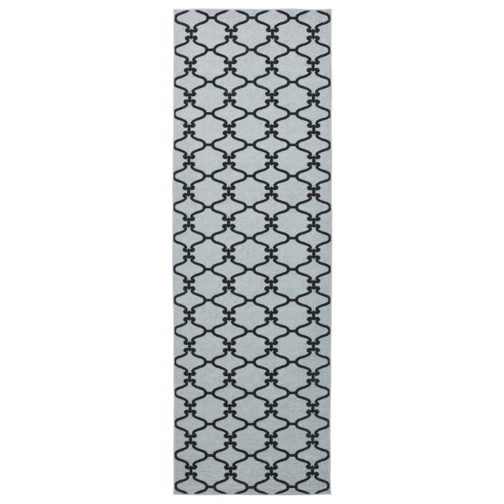 Tæppe Runner ORIZ 1150 gsm Sort mesh mønster