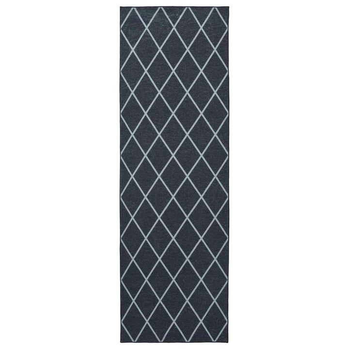 Tæppe Runner ORIZ 1150 gsm Sort mesh mønster