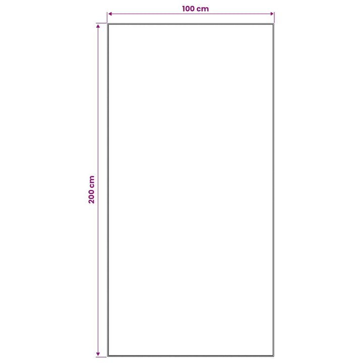 Tæppe Runner ORIZ 1150 gsm Sort mesh mønster