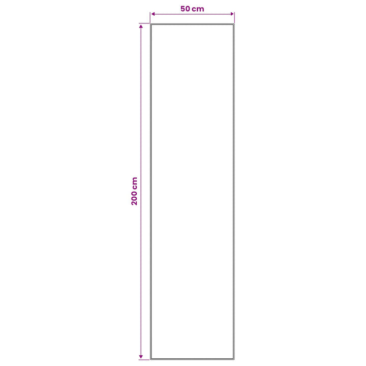 Tæppe Runner ORIZ 1150 gsm Blå 100% polyester kemisk fiber