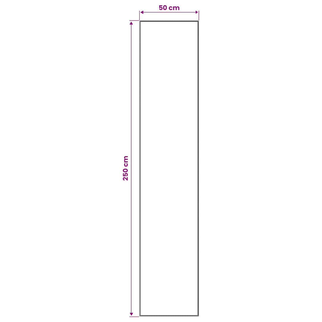 Tæppe Runner ORIZ 1150 gsm Blå 100% polyester kemisk fiber
