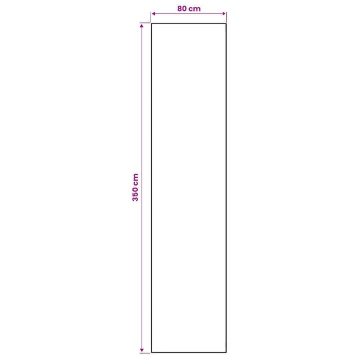 Tæppe Runner ORIZ 1150 gsm Blå 100% polyester kemisk fiber