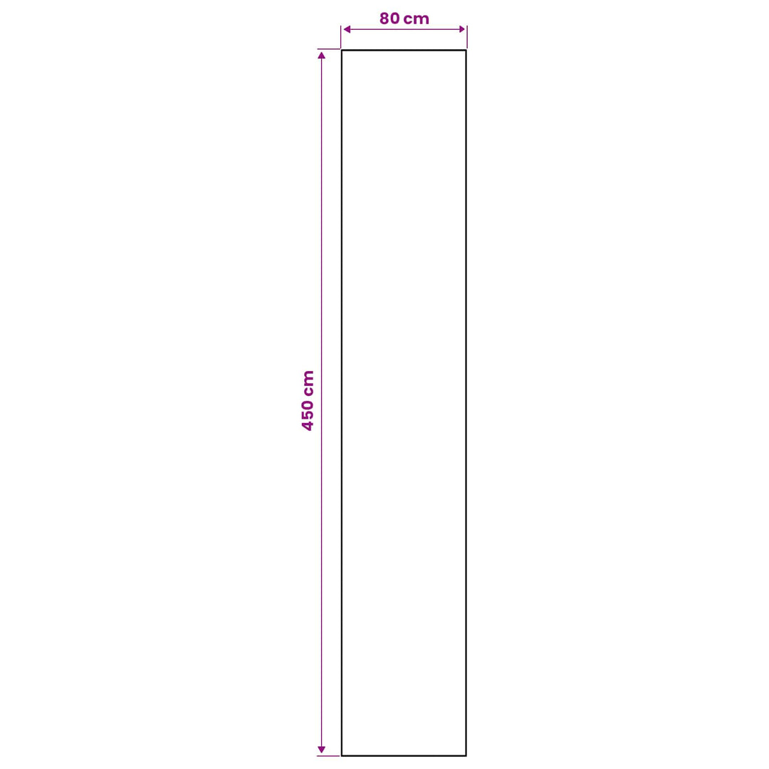 Tæppe Runner ORIZ 1150 gsm Blå 100% polyester kemisk fiber
