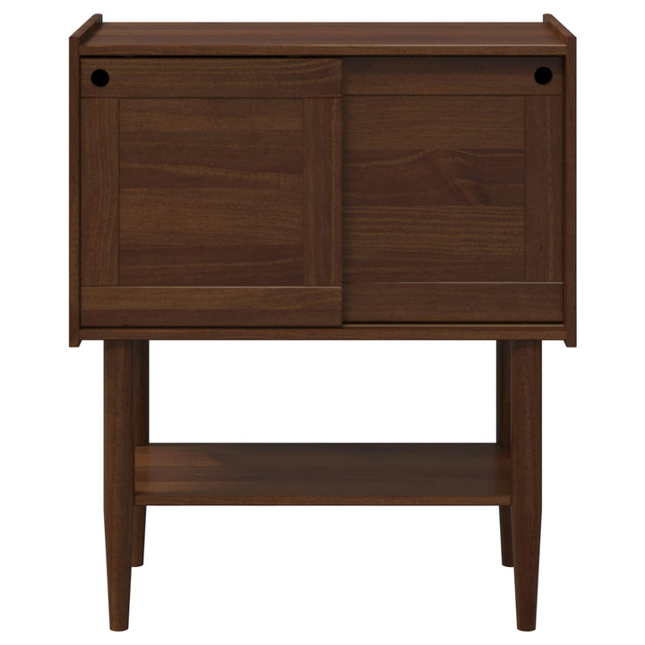 Konsolbord BILBAO Mørk karamel 80 x 40 x 95 cm