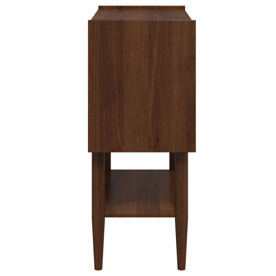 Konsolbord BILBAO Mørk karamel 80 x 40 x 95 cm