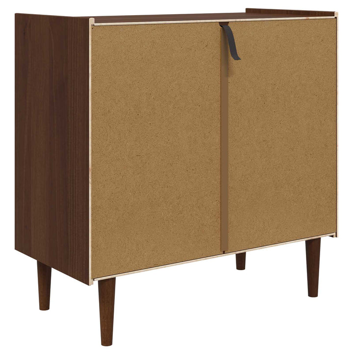 Skuffeskab BILBAO Mørk karamel 90 x 45 x 89 cm