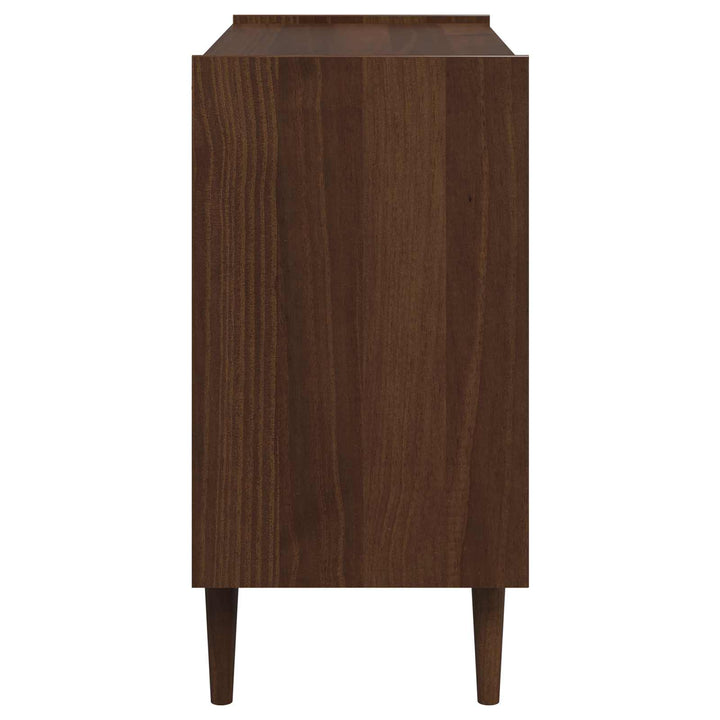 Skuffeskab BILBAO Mørk karamel 90 x 45 x 89 cm