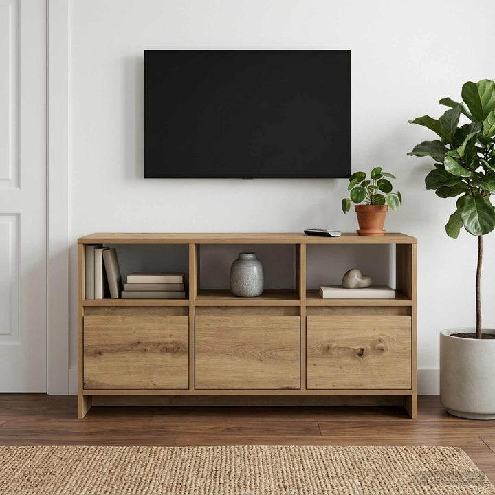 TV-skab 102 x 37,5 x 52,5 cm Artisan-eg Konstrueret træ