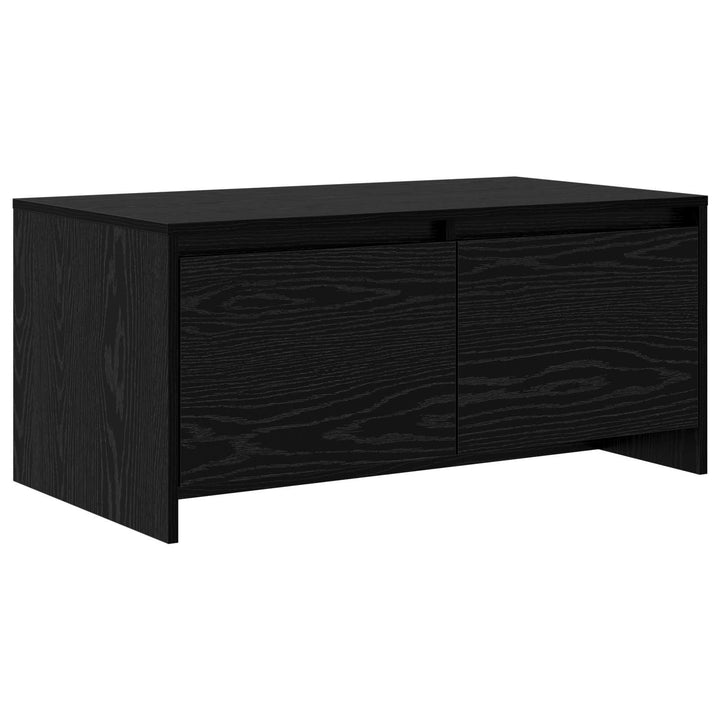 Sofabord Sort eg 90 x 50 x 41.5 cm Konstrueret træ
