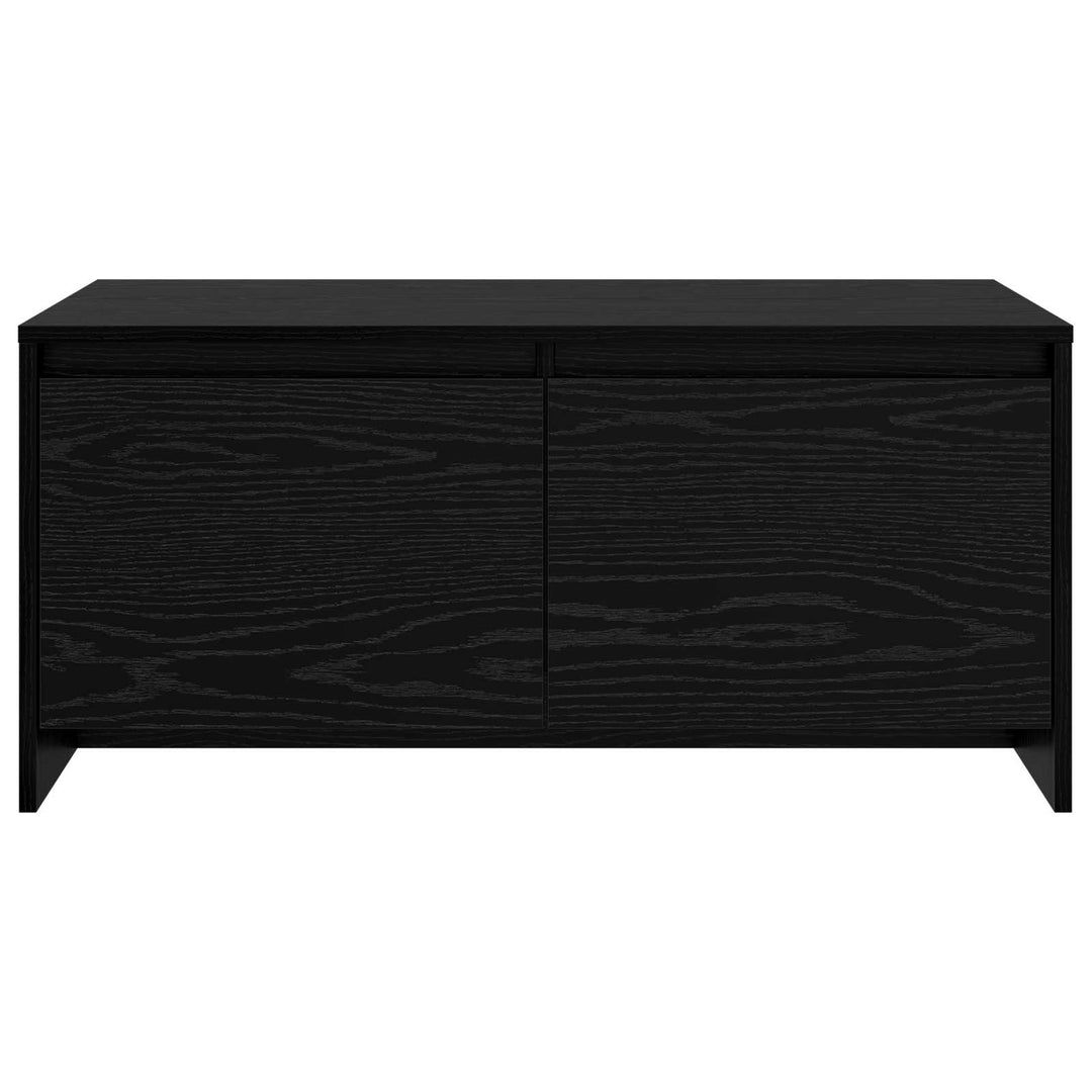 Sofabord Sort eg 90 x 50 x 41.5 cm Konstrueret træ