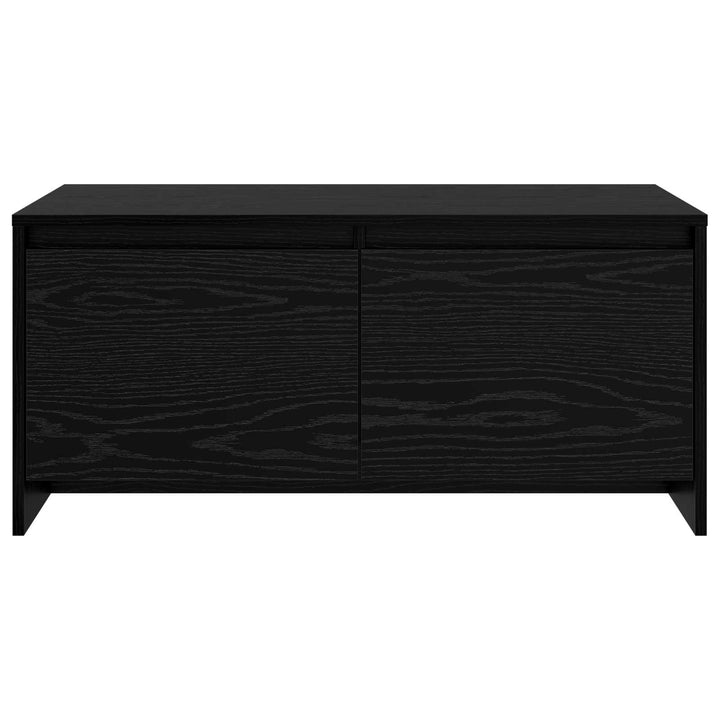 Sofabord Sort eg 90 x 50 x 41.5 cm Konstrueret træ