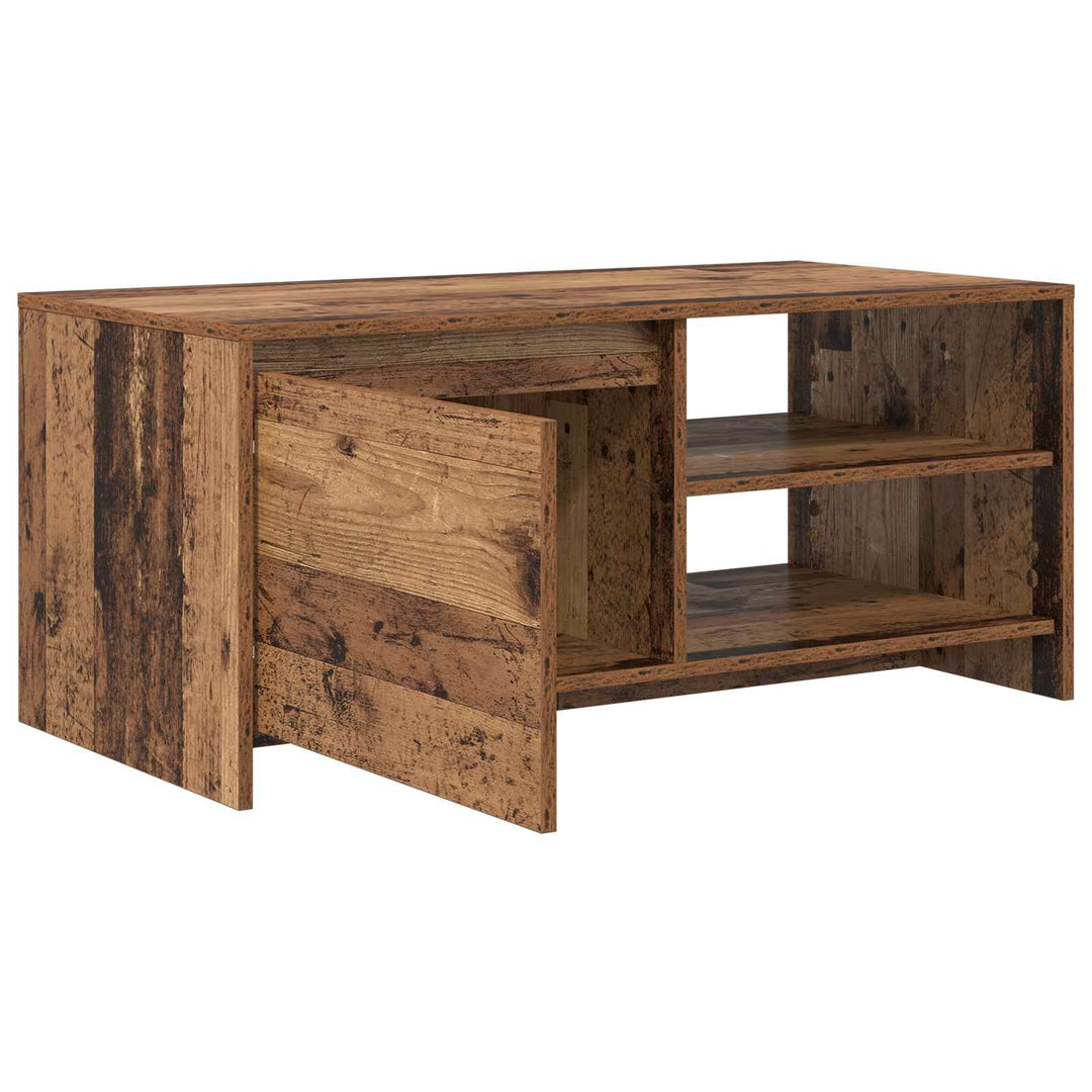 Sofabord Gammelt træ 102 x 50 x 45 cm Konstrueret træ