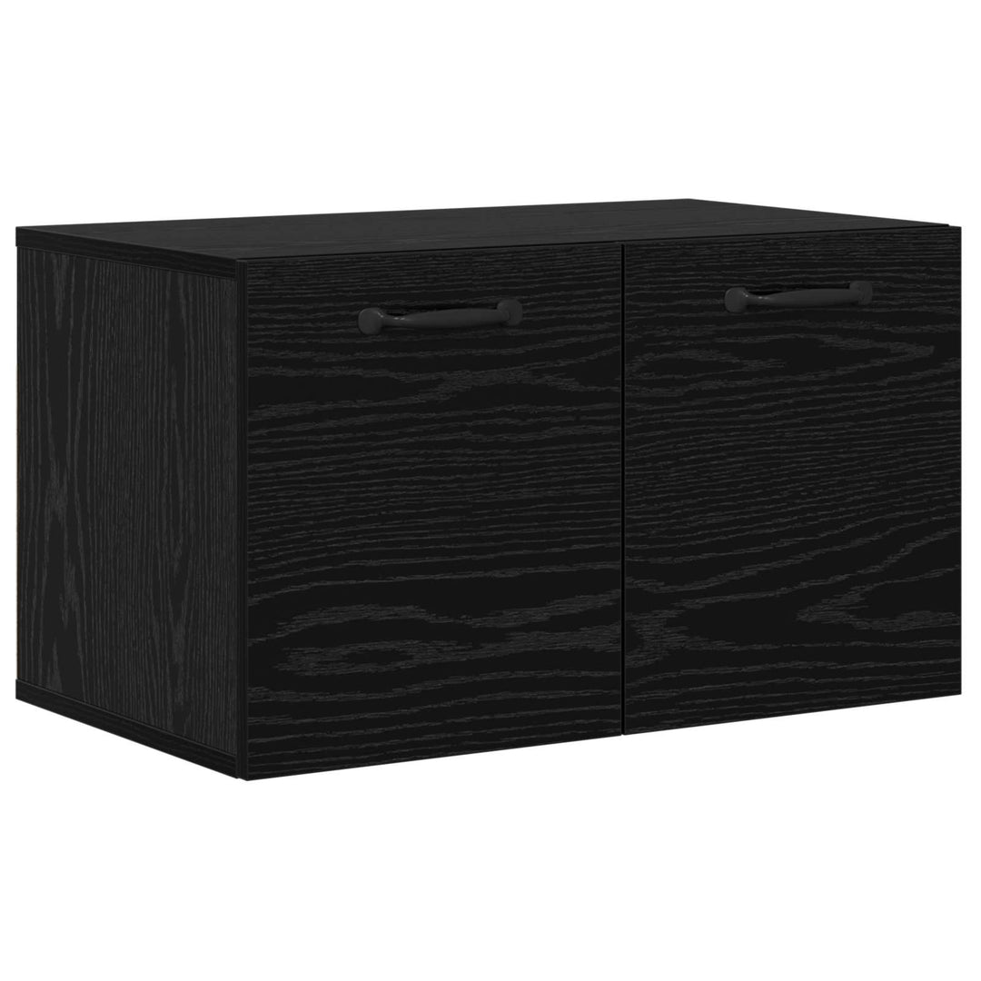 Vægskab 60 x 36,5 x 35 cm Konstrueret træ Sort eg