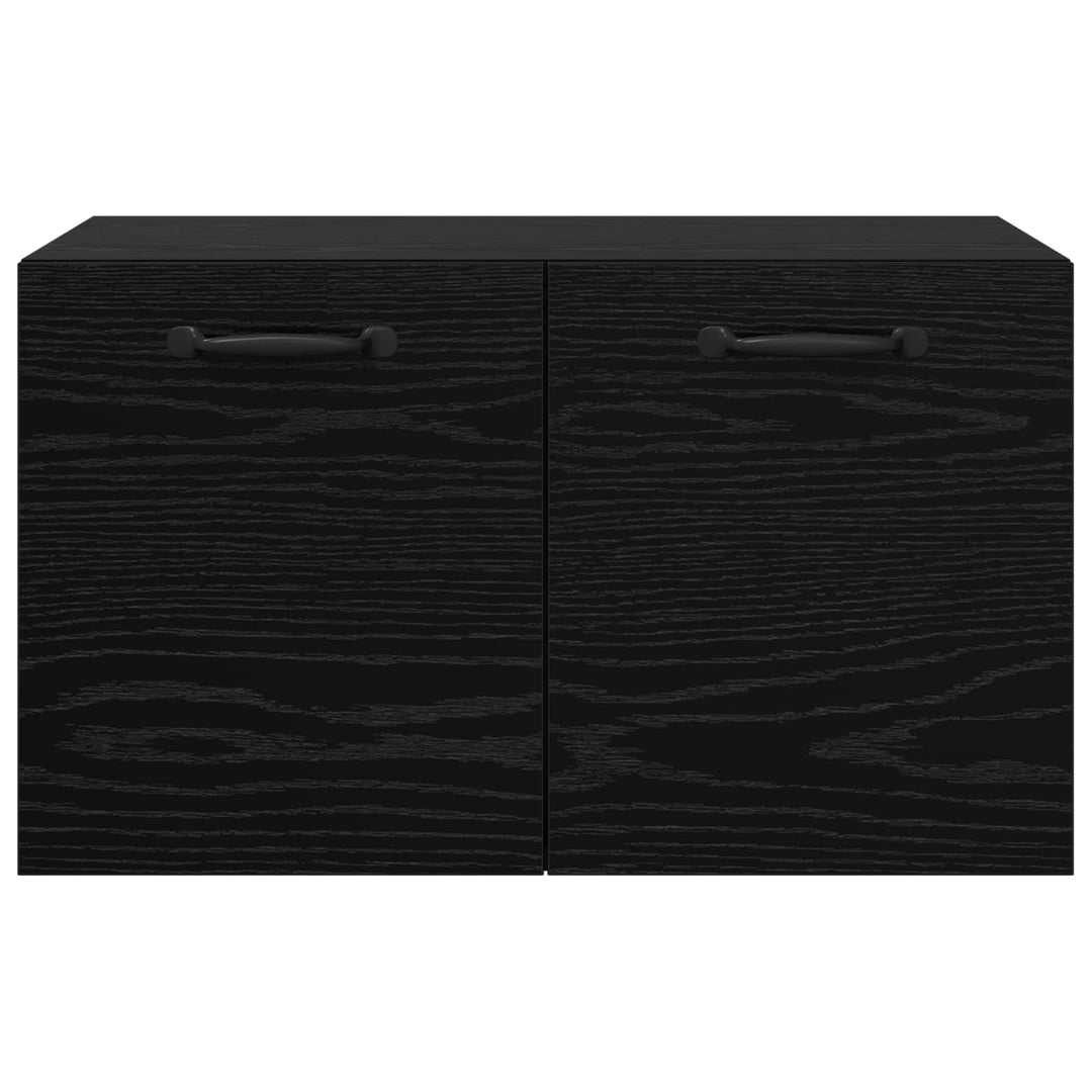 Vægskab 60 x 36,5 x 35 cm Konstrueret træ Sort eg