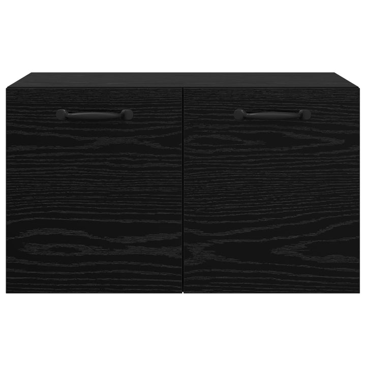 Vægskab 60 x 36,5 x 35 cm Konstrueret træ Sort eg