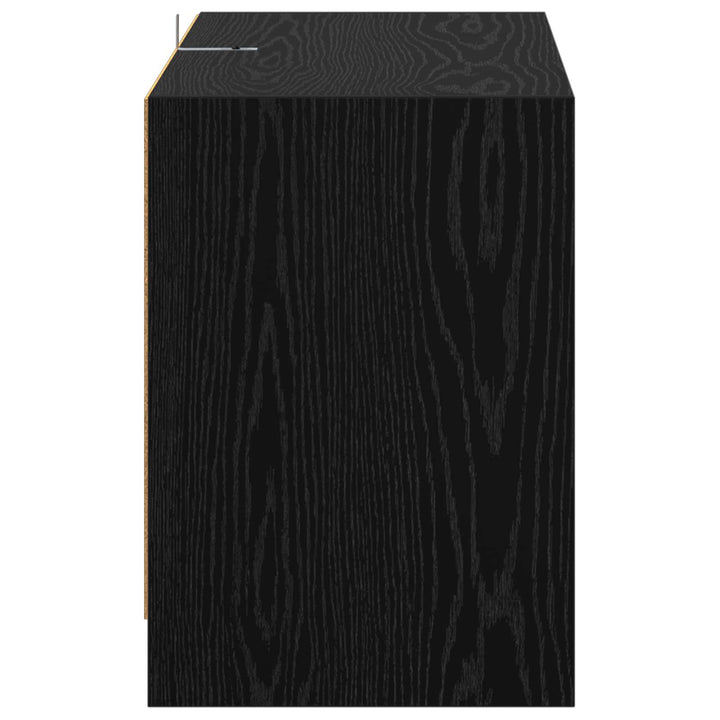 TV-skab 147 x 35 x 50 cm Sort eg Konstrueret træ