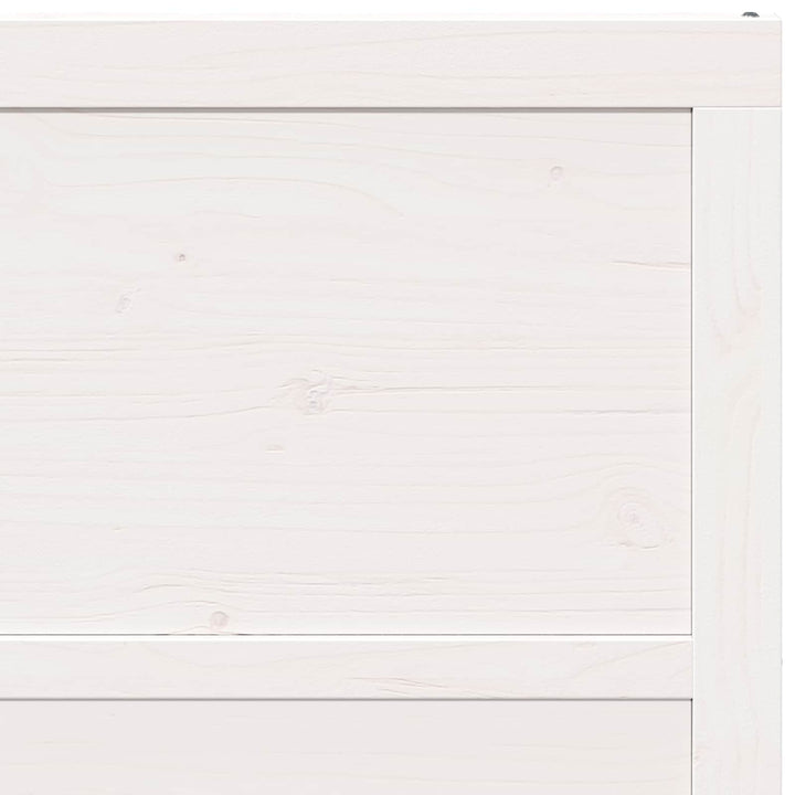 Ladedør Hvid 80 x 2,5 x 208 cm Massivt fyrretræ