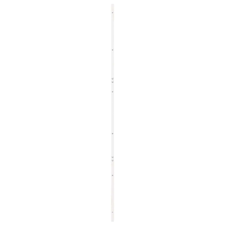 Ladedør Hvid 80 x 2,5 x 208 cm Massivt fyrretræ